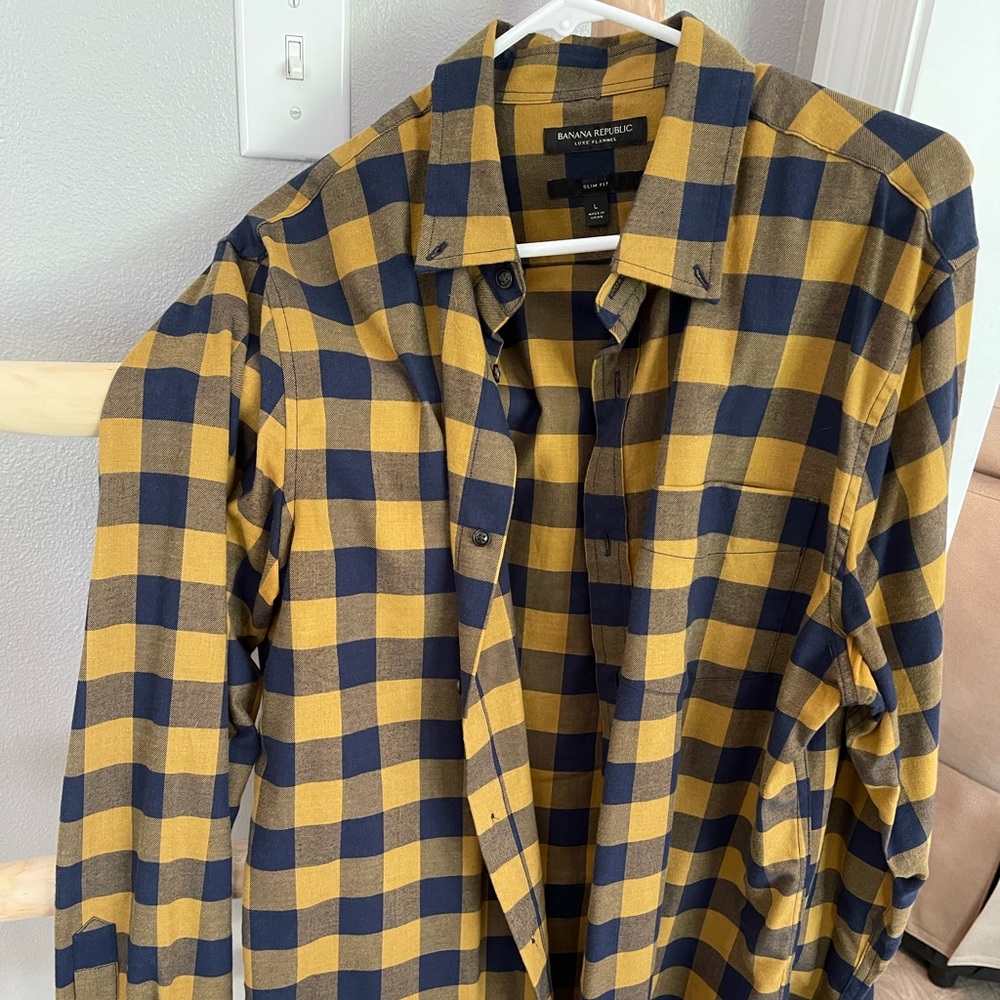Banana Republic flannel